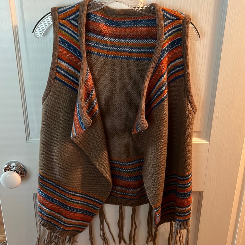 Open Sweater Vest